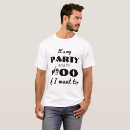 Camiseta Moosicianos Festa de aniversário Engraçada