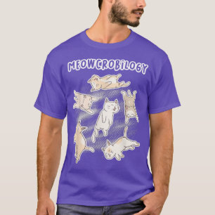 Camiseta Moowcrobiology Microbiology Science Cat Lovers