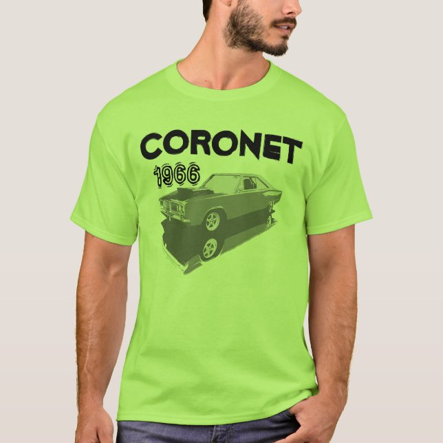 Camiseta Mopar - 1966 Dodge Coronet (Frente)