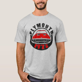 Camiseta Mopar - 1972 Plymouth Roadrunner Tor Red