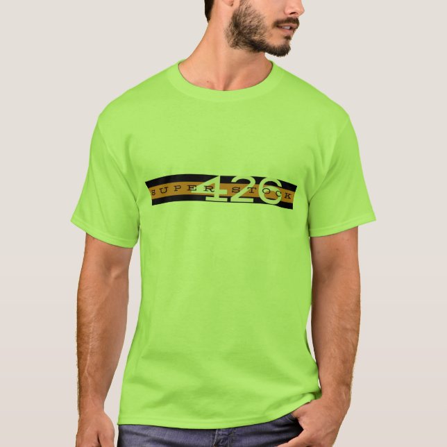 Camiseta Mopar - Wedge Máxima 426 bastão Excelente (Frente)