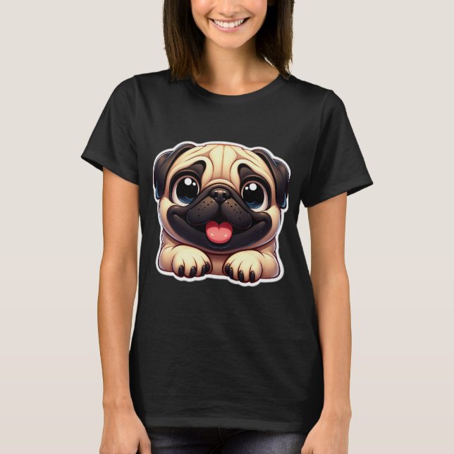 Camiseta Mops (Frente)