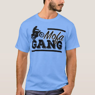 Camiseta Mops - motocicleta movida