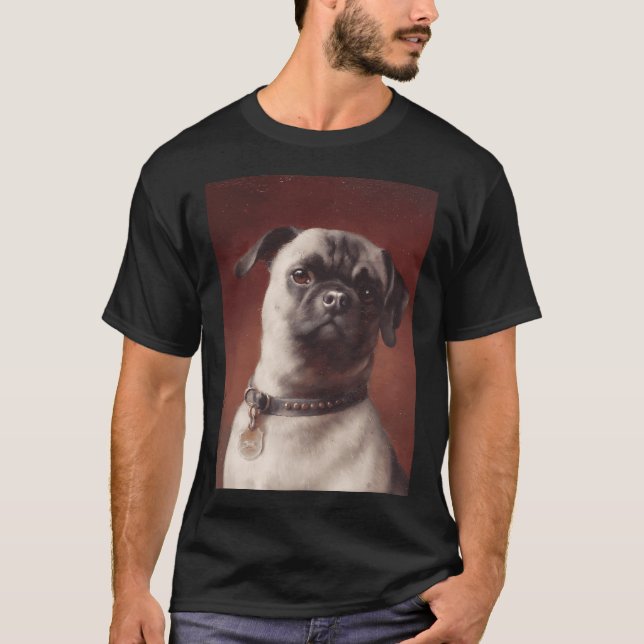 Camiseta Mops por Carl Reichert (Frente)