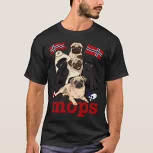 Camiseta MOPS! (versão norueguesa!)