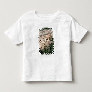 Camiseta Moradias de penhasco indianas do povoado indígeno