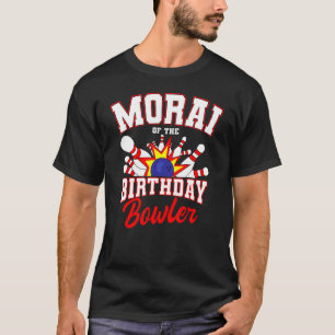 Camiseta Morai, Do Partido Da Boliche De Aniversário De Bow