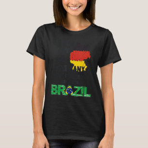 Camiseta Morando na Alemanha, minha história começou no Bra