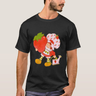 Camiseta Morango Amortecida Grande Bolso De Morango