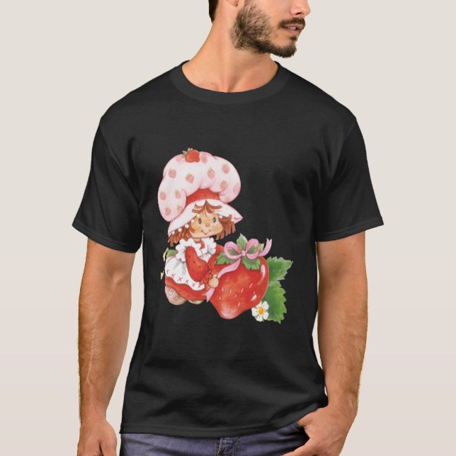 Camiseta Morango Amorzinho Doce Surpresa Arco de Morango (Frente)