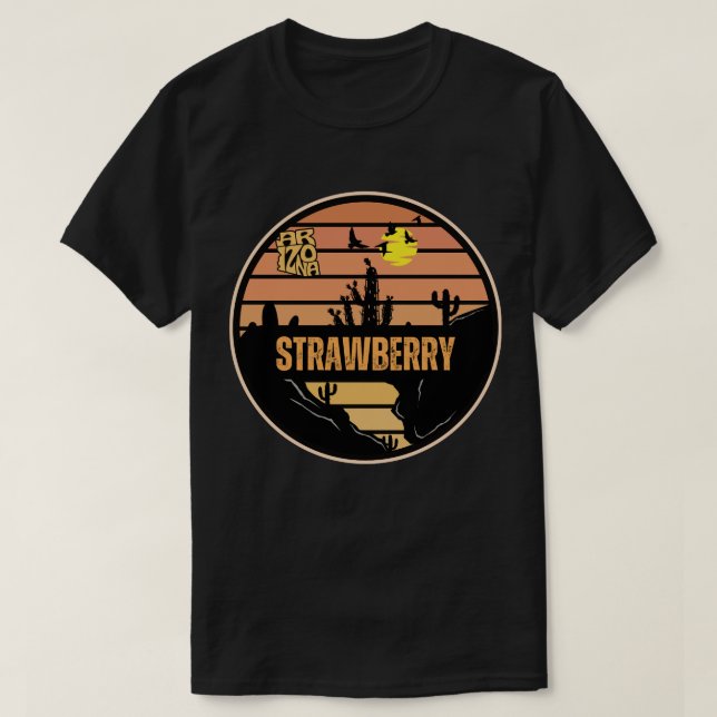 Camiseta Morango, Arizona (Frente do Design)