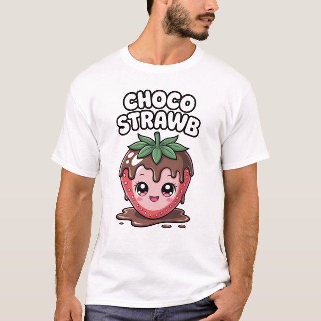 CAMISETA MORANGO CHOCO (Frente)