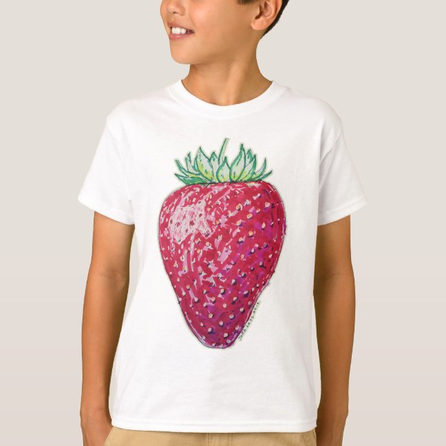 Camiseta Morango em Pé (Frente)