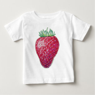 Camiseta Morango em Pé