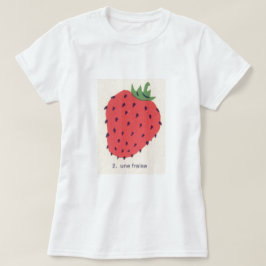 Camiseta Morango francês