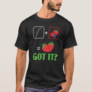 Camiseta Morango Frutariano Morangos Fruta Baga
