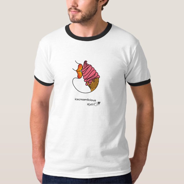 Camiseta Morango gelado (Frente)