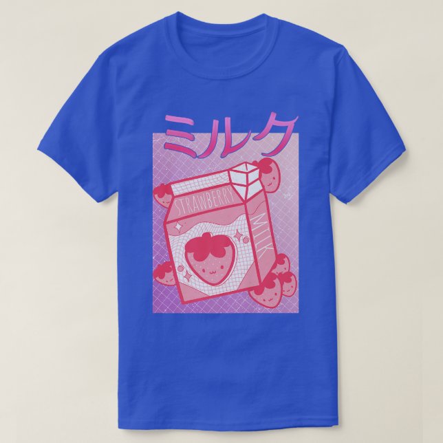 Camiseta Morango Japonês Morango Morango Agita 90 Japa (Frente do Design)