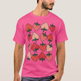 Camiseta Morango Padrão Fruitário Berry Morango F