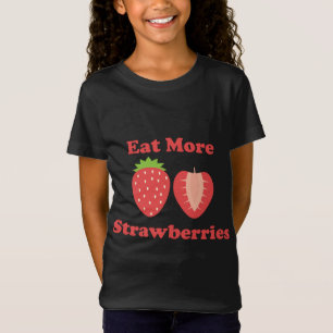 Camiseta Morango Verão Berry Fruta Cottagecore Cute Kaw