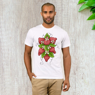 Camiseta Morangos e Blossomas Adultos