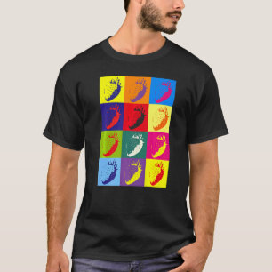 Camiseta Morangos Fruta de Verão Comida Vermelha Pop