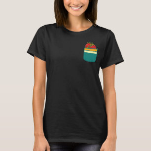 Camiseta Morangos Fruta de Verão Vermelho Berry Strawb