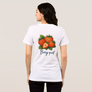 Camiseta Morangue Muito Bonito Morango Trocadilho   Fruta E