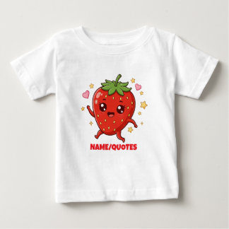 Camiseta Moranguito Kawaii Fofo