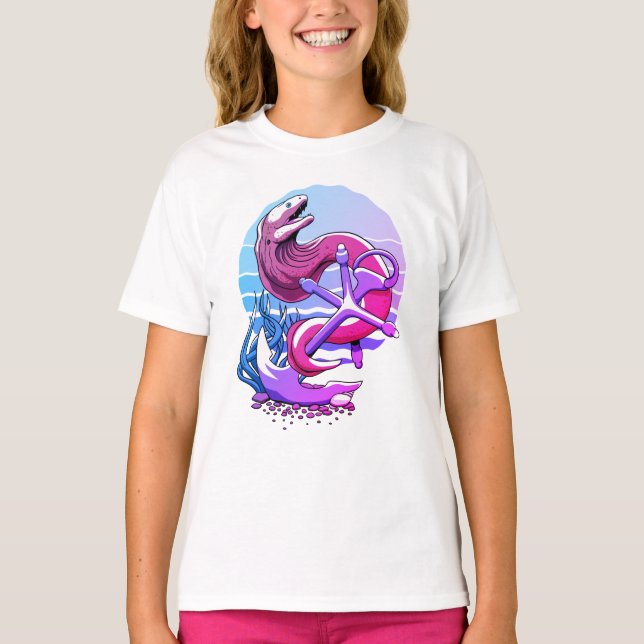 Camiseta Moray Eel e Anchor (Frente)