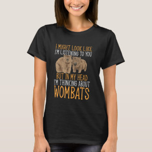 Camiseta Morcego Australiano Pensando em Wombats