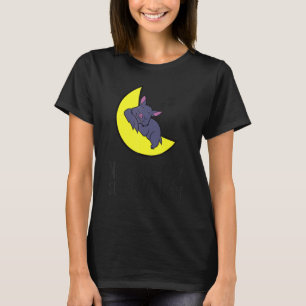 Camiseta Morcego Cansado Cochilar O Dia Todo Dormir A Noite