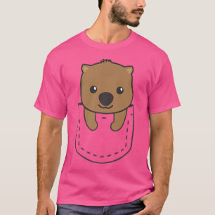 Camiseta Morcego De Bolso Engraçado No Bolso De Mama