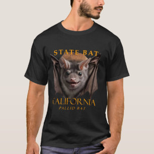 Camiseta Morcego do Território da Califórnia O Morcego Páli