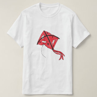 Camiseta Morcego e picado torto
