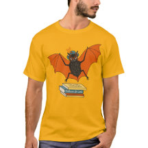 Morcego Leitor | Bibliotecário Caprichoso com Livr