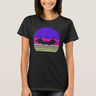 Camiseta Morcego Voando Vintage Morcego Voando Animal Legal