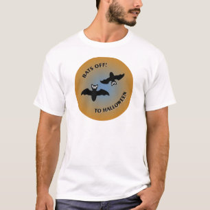Camiseta Morcegos das bruxas - Laranja