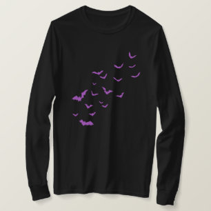 Camiseta Morcegos de Halloween