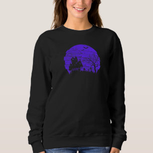 Camiseta Morcegos de Morto de Lua de Halloween, Halloween,