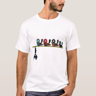 Camiseta Morcegos e Robins