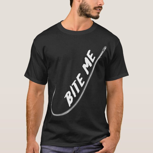 Camiseta MORDE-ME - Pesca (Frente)