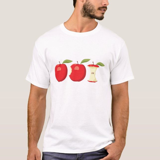 Camiseta Mordida de maçã (Frente)