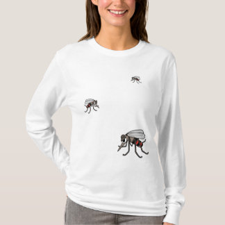 Camiseta mordida de mosquito
