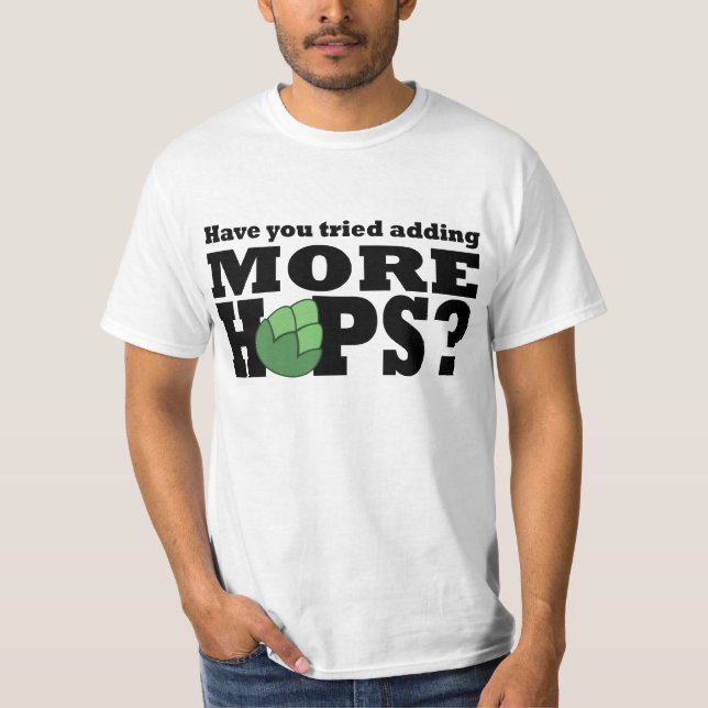 Camiseta More Hops? (Frente)