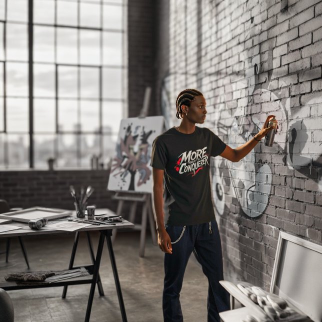 Camiseta More than a Conquerer  (Criador carregado)