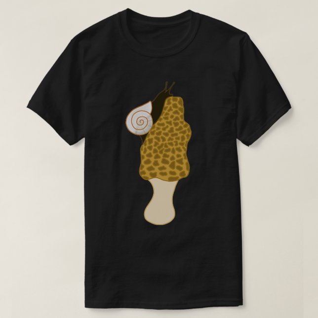 Camiseta Morel e Snail (Frente do Design)