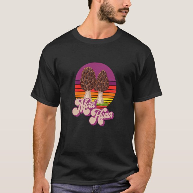 Camiseta Morel Hunter Fun Mushroom Hunting  1 (Frente)
