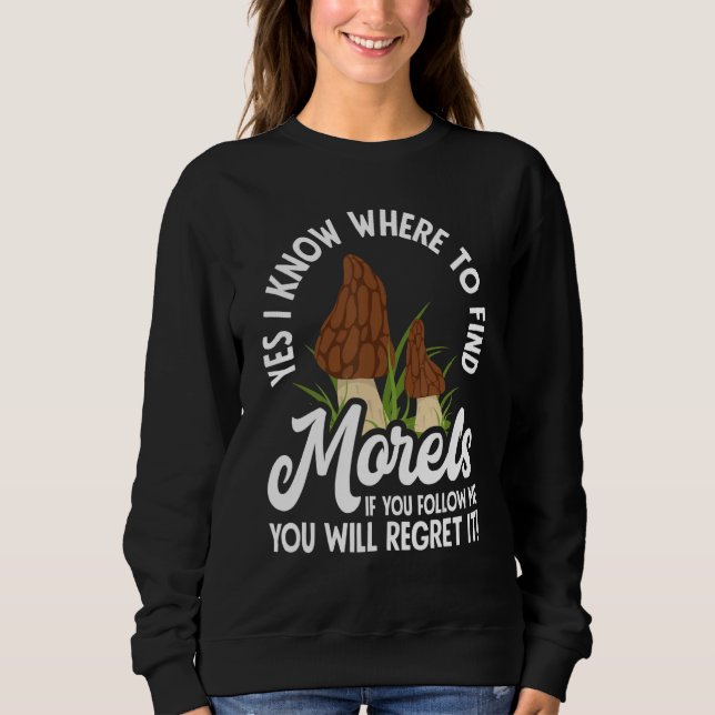 Camiseta Morel Hunting Mushroom Hunter Don´t Follow Me (Frente)