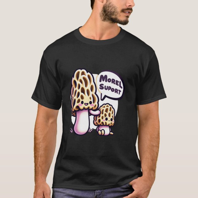 Camiseta Morel Mushroom Hunter Funny Pun Mycologis (Frente)